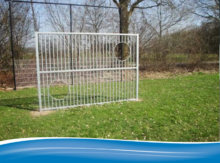 Voetbalwand met ballenvanger  |  Kallenkote