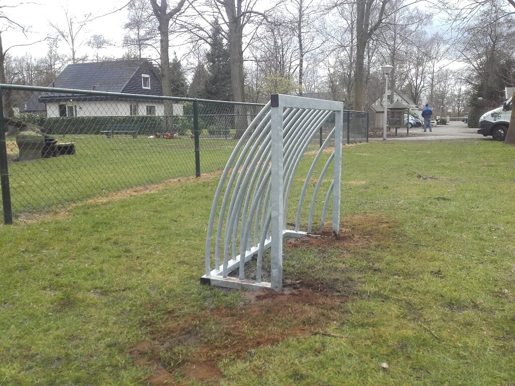 Minidoel gebogen 120 x 100 x 50 cm