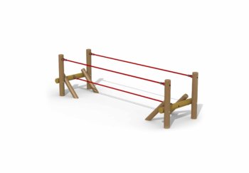 Hercules houten touwbrug
