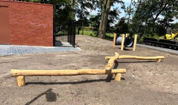 Robinia evenwichtsbalk 3-delig
