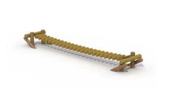 Wiebelbrug rondhout