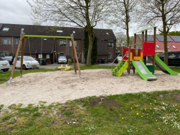 8003 dubbele schommel hout