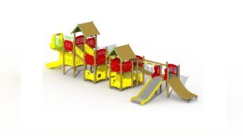 C001 Lissabon houten speeltoestel