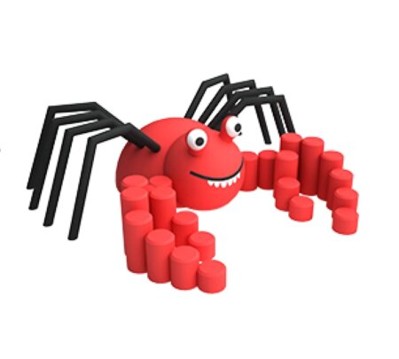 Playtop 3D animal maxi Krab