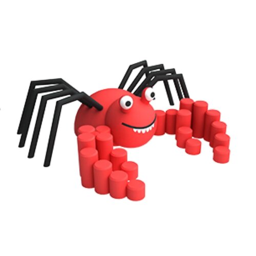 Playtop 3D animal maxi Krab