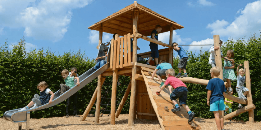 groen schoolplein tovertoren