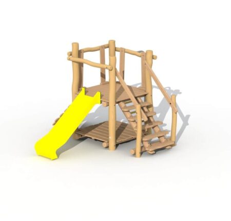 RO4151 Robinia Jagerstoren met glijstang ( zonder dak ) (1)