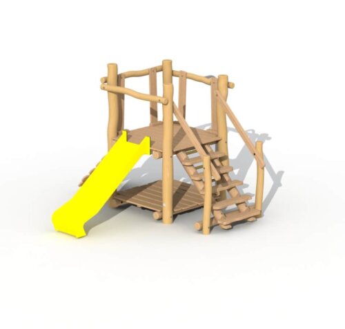 RO4151 Robinia Jagerstoren met glijstang ( zonder dak )