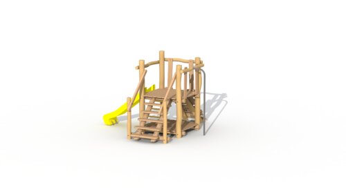 RO4151 Robinia Jagerstoren met glijstang ( zonder dak )