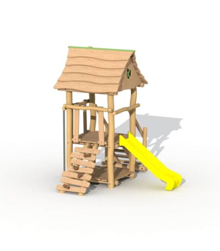 RO4101 Robinia Jagerstoren met glijstang ( met dak )