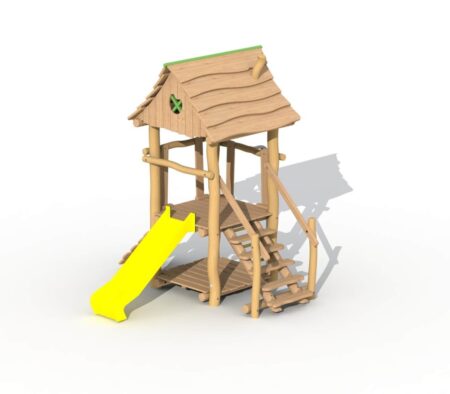 Robinia Jagerstoren met glijstang ( met dak )