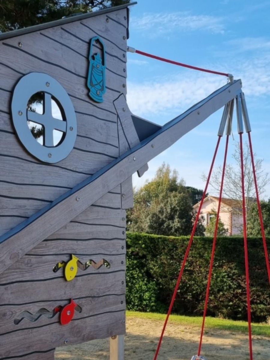 Kahute aluminium speeltoestel