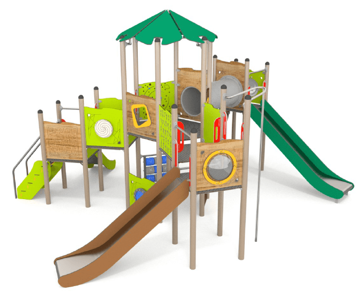 Metalen speeltoestel Portland Metalen speeltoestel Portland