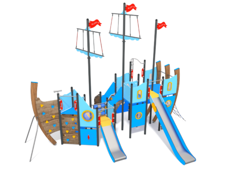 Lanzarote metalen speelboot