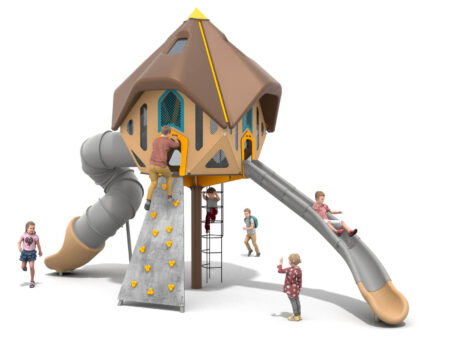 Metalen speeltoestel Obelix