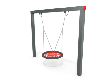 Nestschommel vierkante staanders