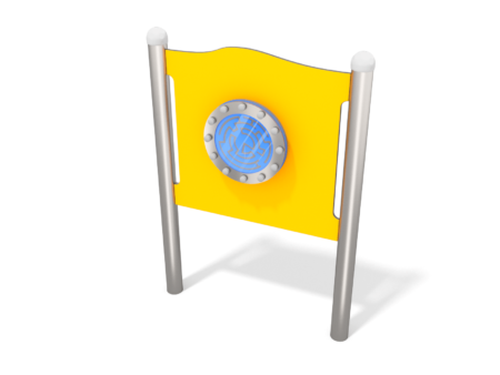 Educatief spelpaneel draaischijf