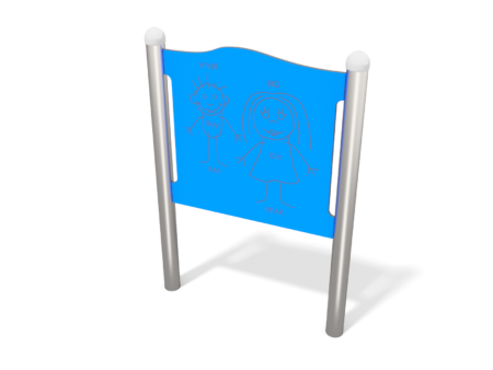 Spelpaneel jongen meisje