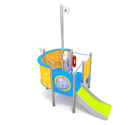 Saphira RVS speeltoestel