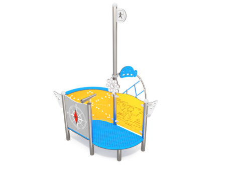 Loulou RVS speeltoestel