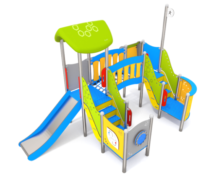 Olivia RVS speeltoestel