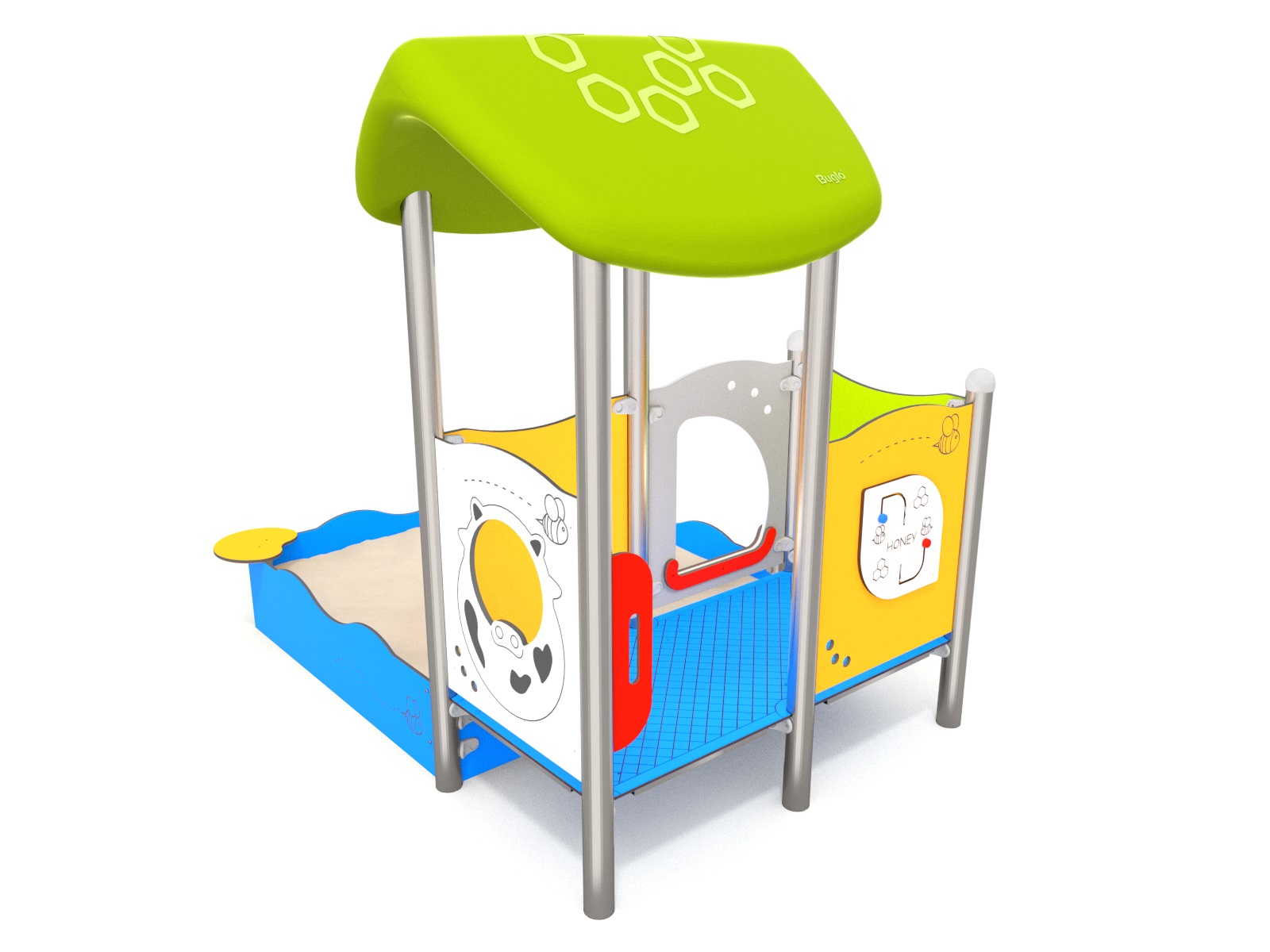 7120 Savannah RVS speeltoestel met zandbak (2) 7120 Savannah RVS speeltoestel met zandbak (2)