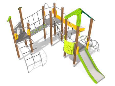 Banzai houten speeltoestel