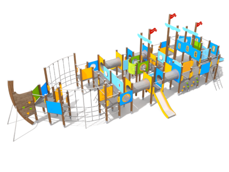 Kingston houten speelboot