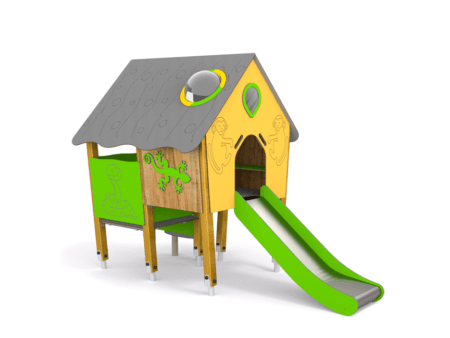 Speelhuis Palulu met glijbaan