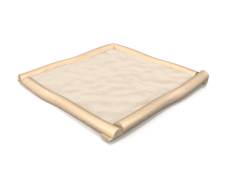 Robinia zandbak 2.45x2.45m