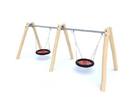 Robinia dubbele nestschommel