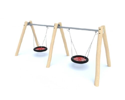 Robinia dubbele nestschommel