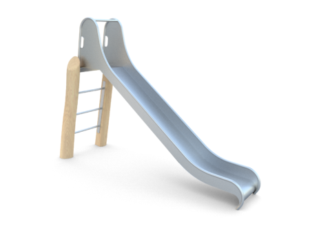 Robinia vrijstaande glijbaan 150 cm