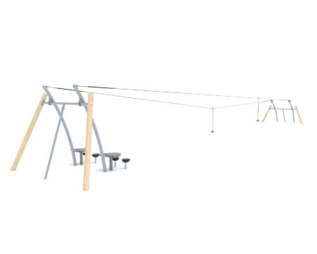 Robinia dubbele kabelbaan