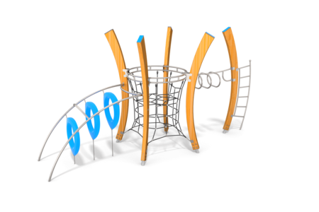 Stockholm houten klimtoestel