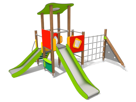 Houten speeltoestel Woodstock