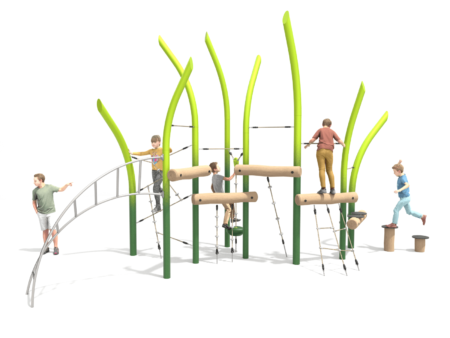 Metalen speeltoestel Olympe