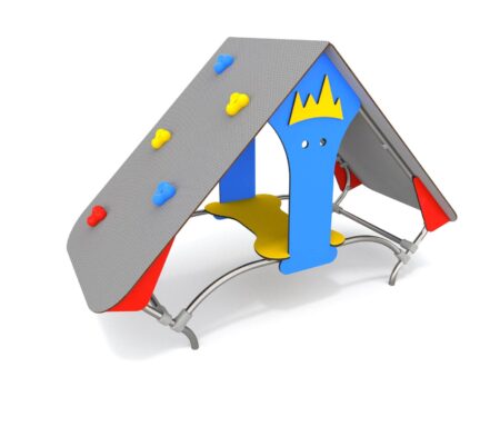 Klimhuis RVS speelhuisje