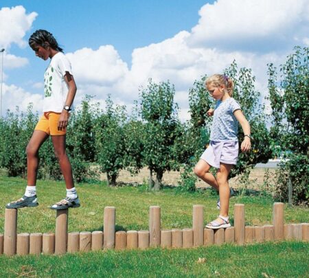 Asterix houten evenwichtspaaltjes Asterix houten evenwichtspaaltjes