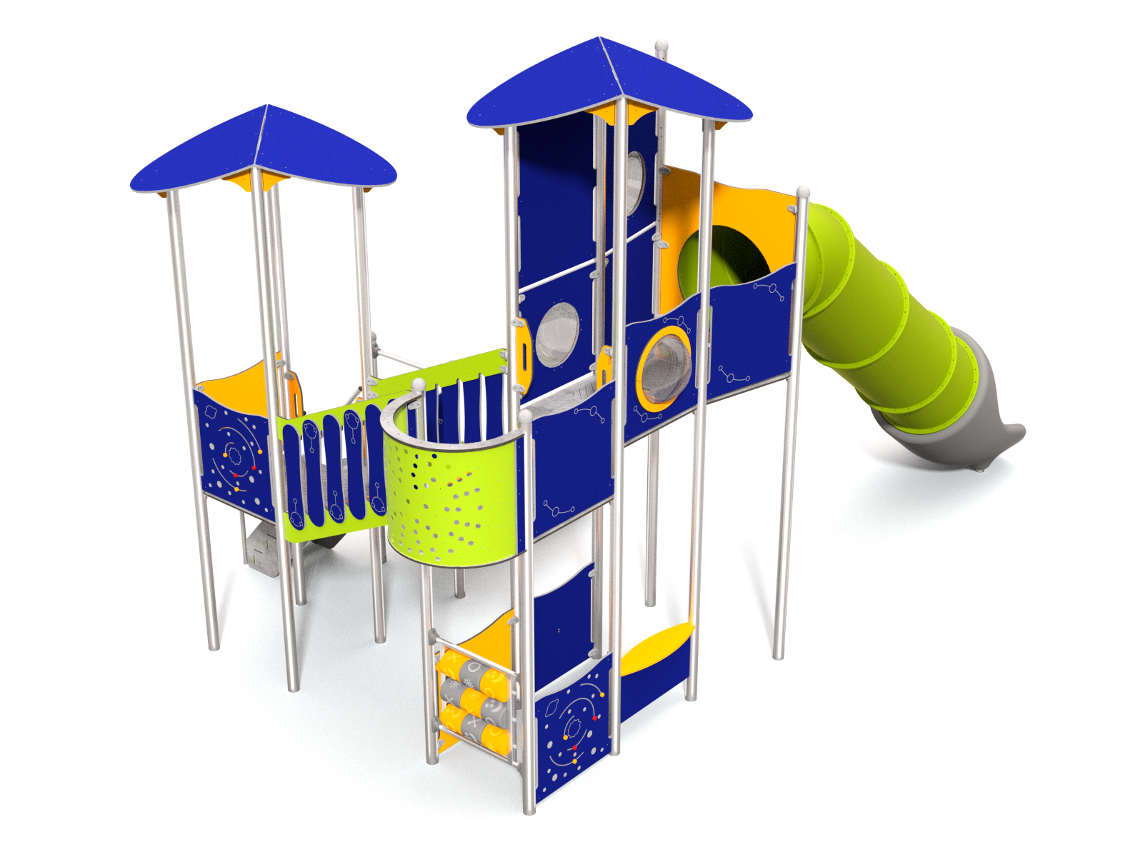 Darby RVS speeltoestel