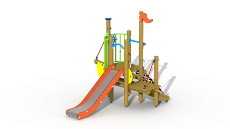 De kleine Zeemeermin houten speeltoestel