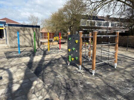 Klimkubus houten klimtoestel