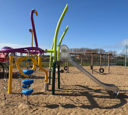 Metalen Speeltoestel Flamingo-2 Metalen Speeltoestel Flamingo-2