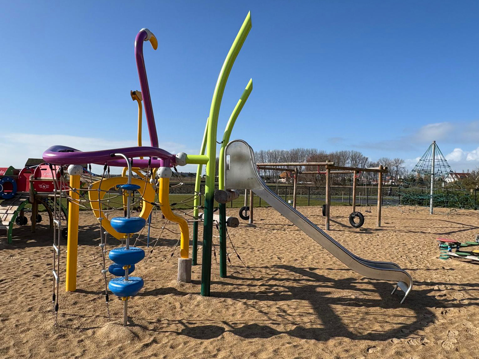 Metalen Speeltoestel Flamingo-2 Metalen Speeltoestel Flamingo-2