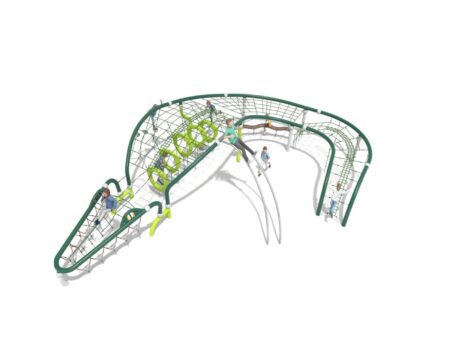 Metalen speeltoestel Crocodile