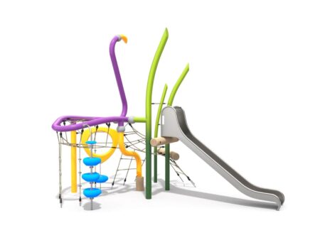 Metalen speeltoestel Flamingo