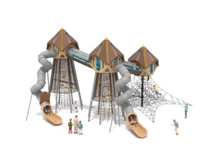 Metalen speeltoestel Panoramix