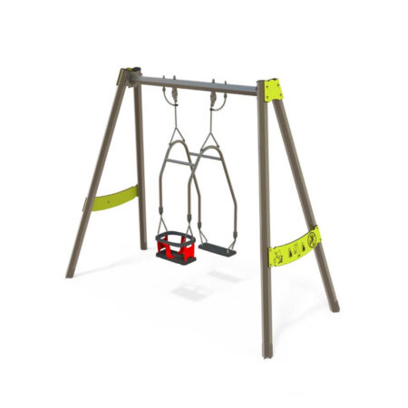 Ouder en kind schommel