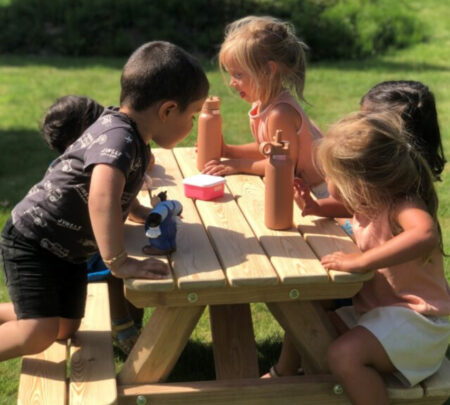 P555 Robinia kinderpicknicktafel 2