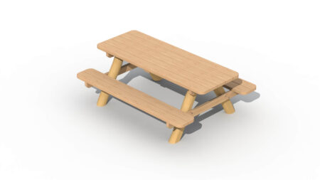 Robinia Picknicktafel 2 meter